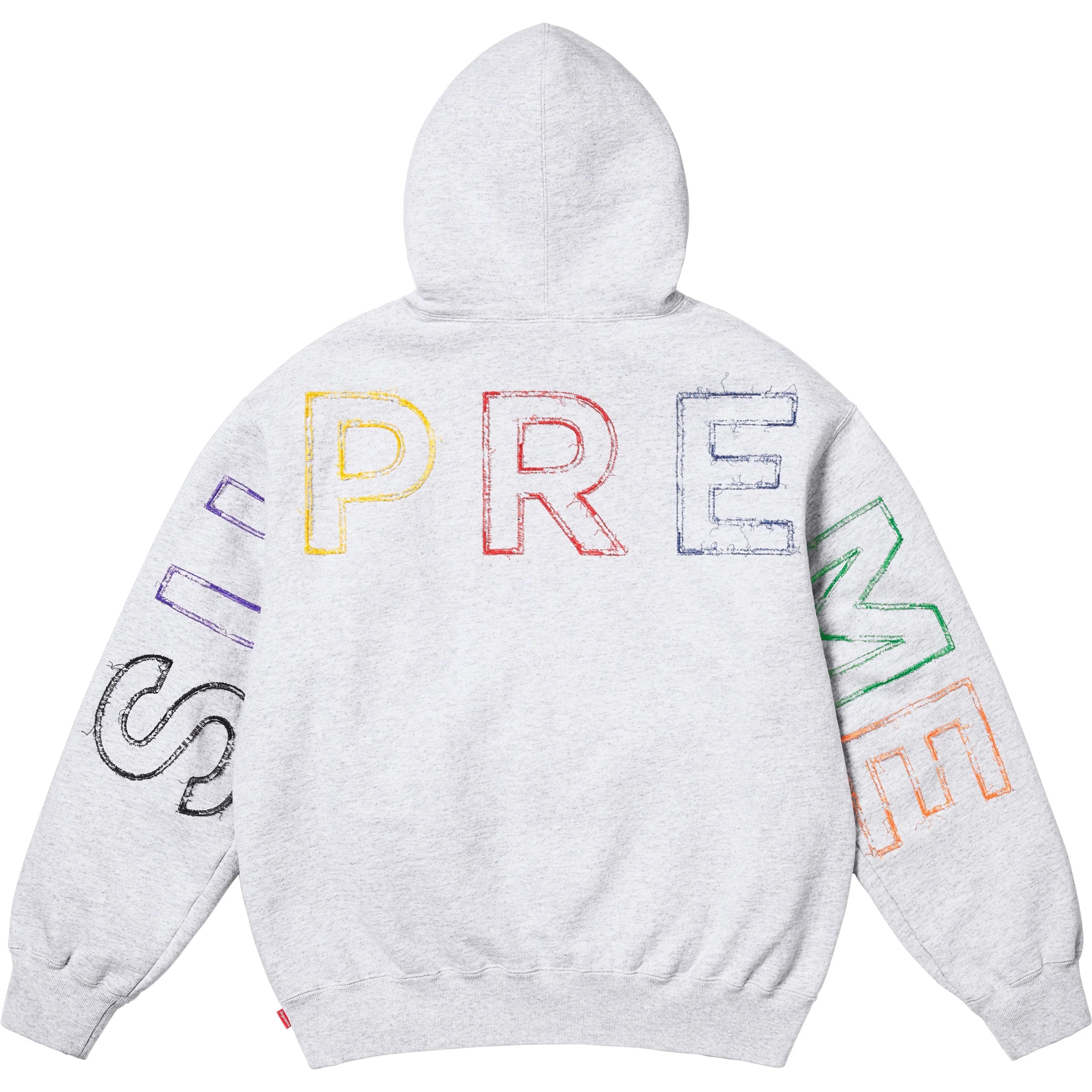 Frayed Hooded Sweatshirt view 13